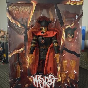 The Worst Action Figure - Red and Black